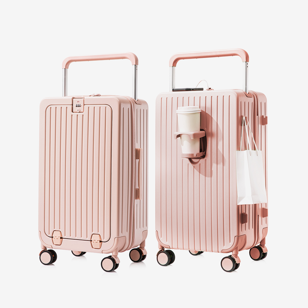 wide handle carry on luggage