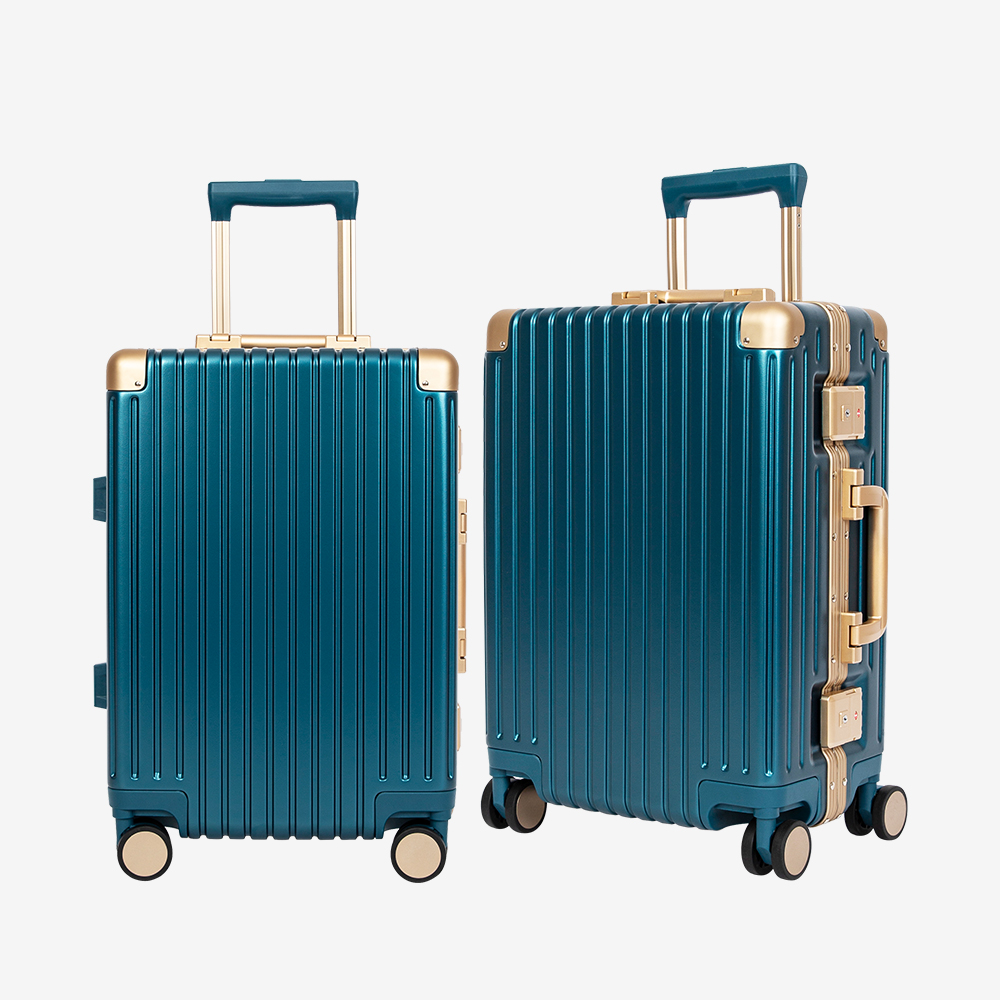 BSCI Aluminum Luggage Travel Bags