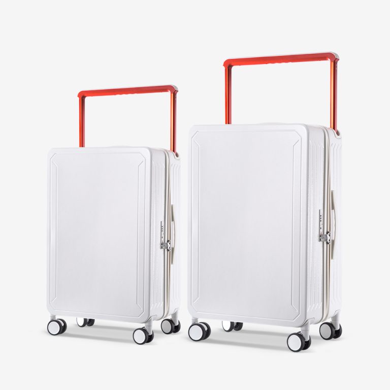 wide luggage suitcase