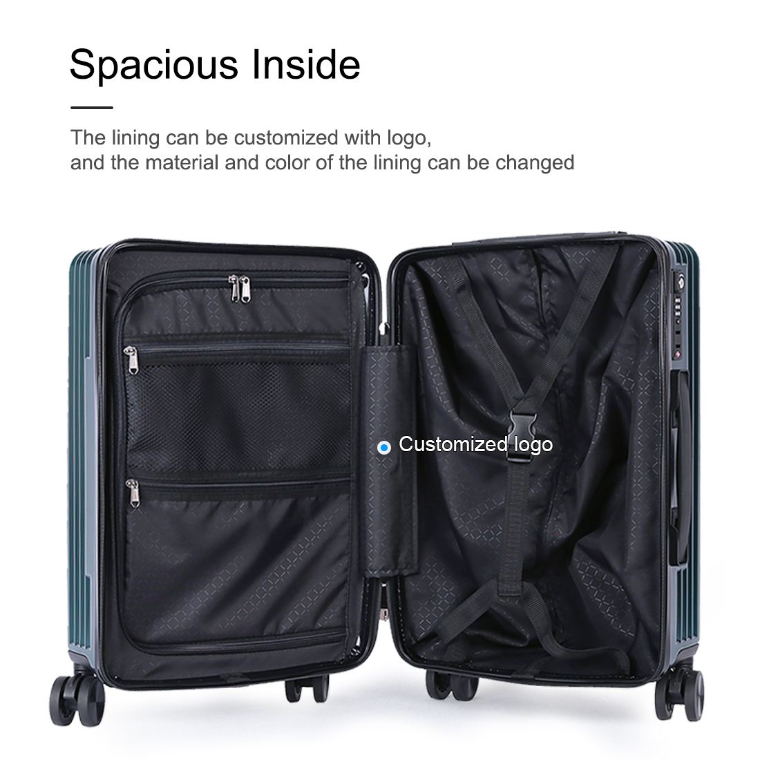 suitcase on wheels luggage